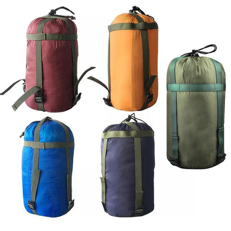Waterproof Compression Stuff Sack for sleeping bag 1PC 5Colours - Discount Packaging Warehouse