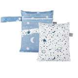 Waterproof Diaper Storage Bags 2PCS 4Styles 18x25cm Polyester - Discount Packaging Warehouse