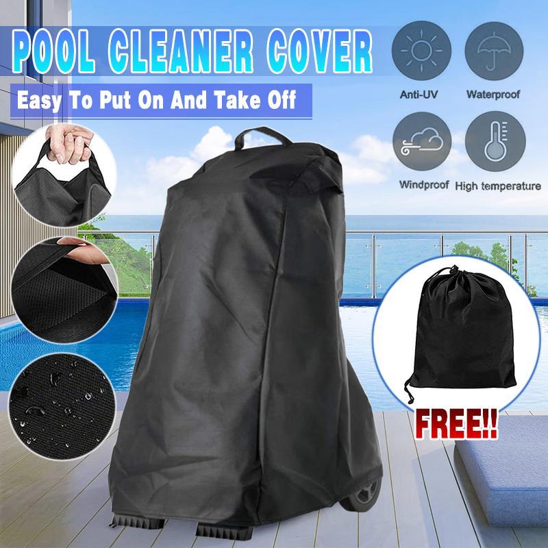 Waterproof Pool Cleaner Cover 1PC Black Oxford Cloth - Discount Packaging Warehouse