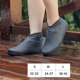 Durable and waterproof shoe covers protecting shoes from rain and mud