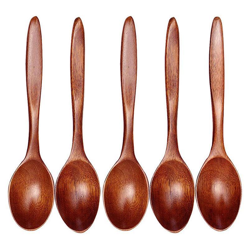Premium Wooden Kitchen Spoons Set