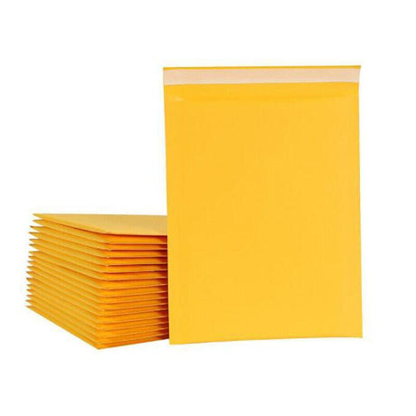 Padded bubble mailers for secure shipping