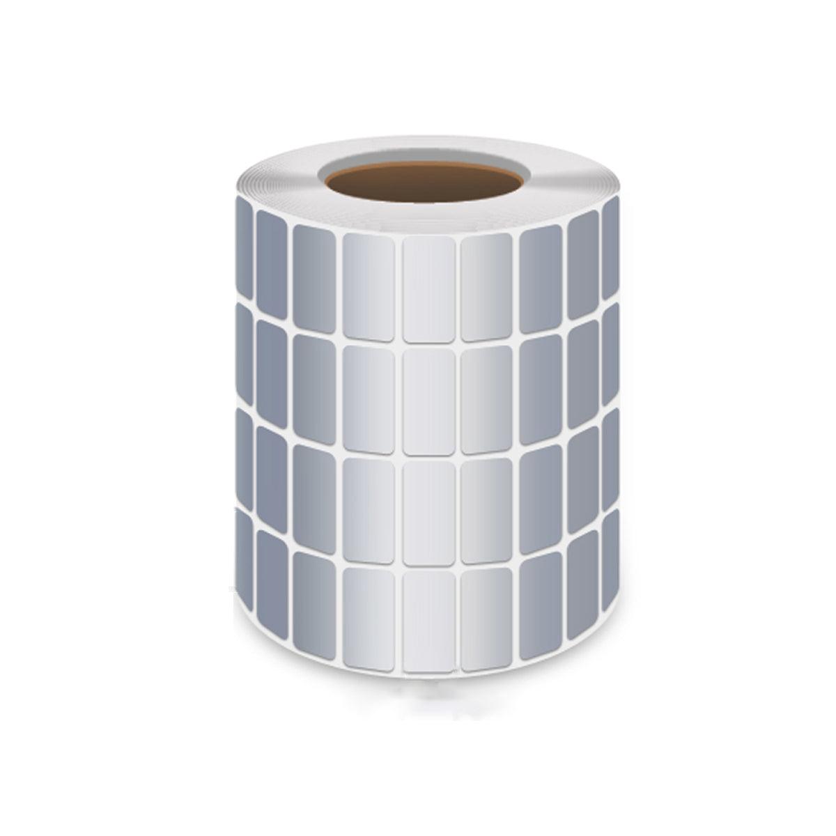 Matt Silver Label Paper 40Sizes