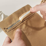 Items neatly packed in Large Ziploc Bags for efficient organization