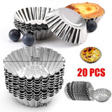 Premium egg tart mould for perfect baking