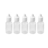 Clear Plastic Empty Dropper Bottles 50PCS 5ml PE - Discount Packaging Warehouse