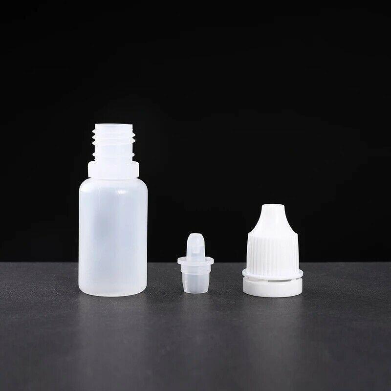 Clear Plastic Empty Dropper Bottles 50PCS 5ml PE - Discount Packaging Warehouse