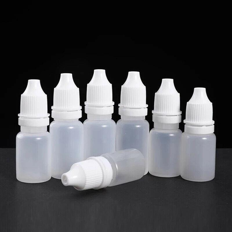 Clear Plastic Empty Dropper Bottles 50PCS 5ml PE - Discount Packaging Warehouse