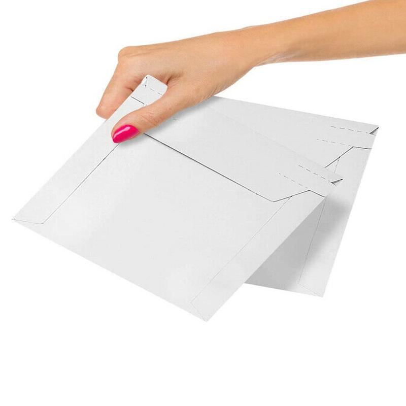 Envelope Card Mailer 162*245mm 50PCS Paper Card White - Discount Packaging Warehouse