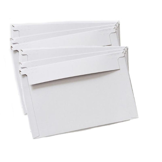 Envelope Card Mailer 162*245mm 50PCS Paper Card White - Discount Packaging Warehouse