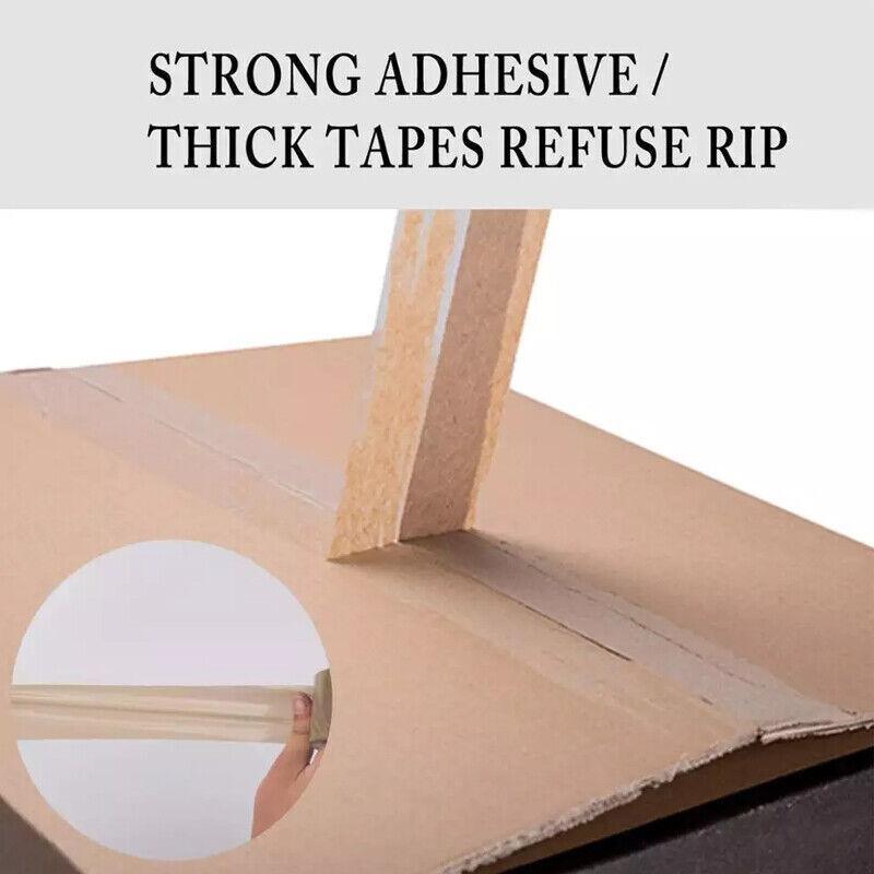 Packing Tapes 6Rolls 4.5cm*100M 50um Clear - Discount Packaging Warehouse