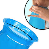 Vomit Bags 50PCS 37*15.8cm 1000ml Sealable Blue - Discount Packaging Warehouse