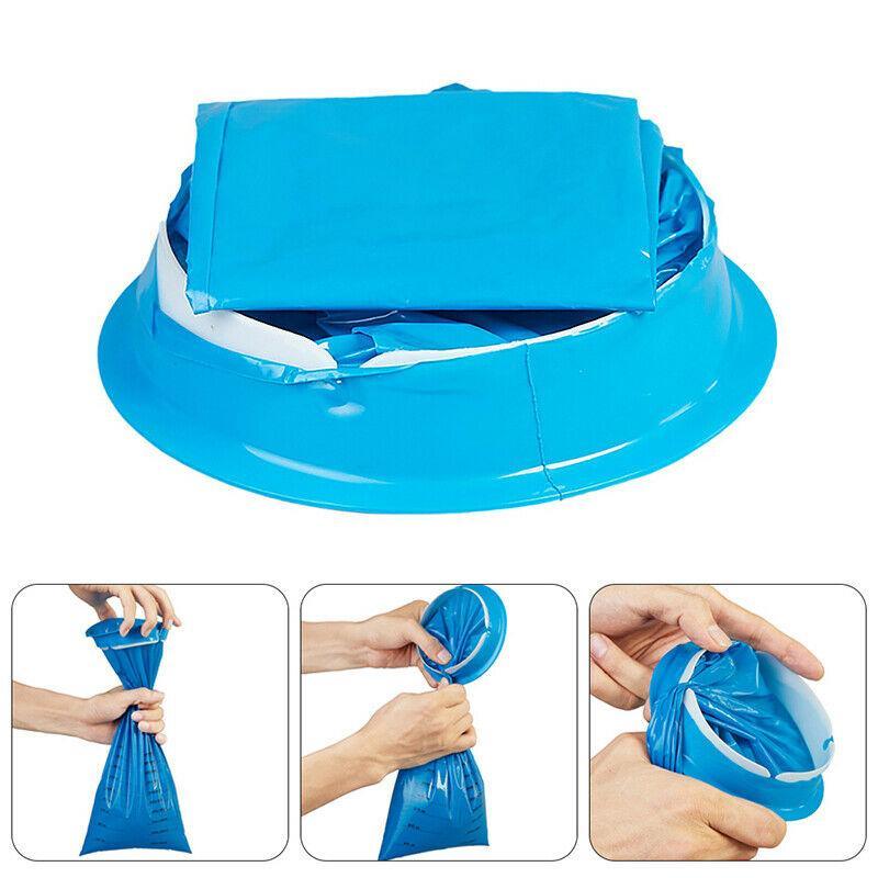 Vomit Bags 50PCS 37*15.8cm 1000ml Sealable Blue - Discount Packaging Warehouse