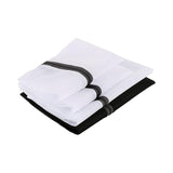 Washing Bags 4PCS Polyester Black/White - Discount Packaging Warehouse